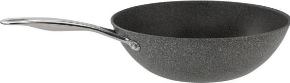 Actual product image Ballarini 75002-815-0 Pan Wok/Frying Pan Round (30 cm, Wok, Stainless steel)