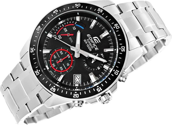 Immagine prodotto Casio Edifice - EFV-540D-1AVUEF (Orologio da polso analogico, Cronografo, 44 mm)