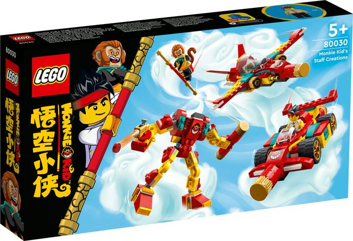 Produktbild LEGO Monkie Kid magische Maschinen (80030, LEGO Monkie Kid)
