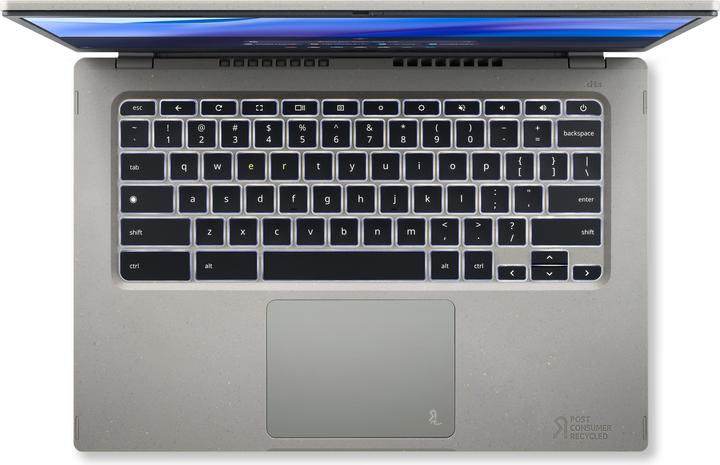 Actual product image Acer Chromebook Vero 514 (14", Intel Core i3-1215U, 8 GB, 128 GB, DE)