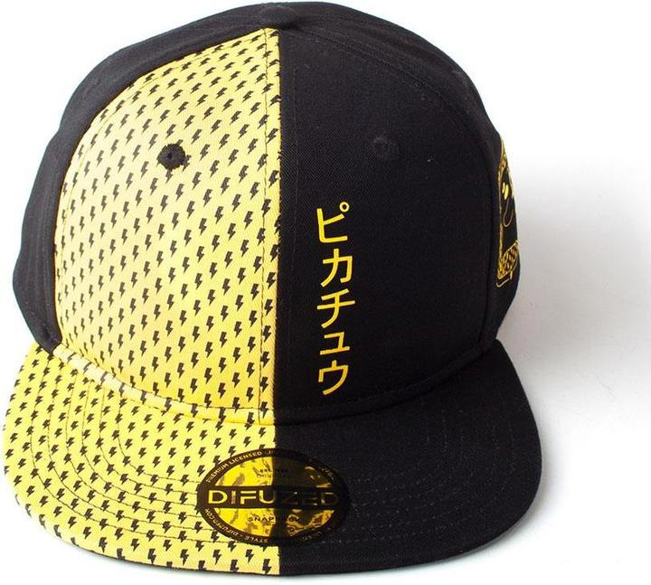 Actual product image Pokémon Block Pikachu Snapback (One size)