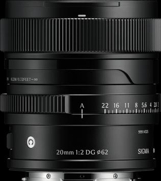 Produktbild Sigma 20mm F2,0 DG | Contemporary (L-Mount) (Silver) (Sigma SA, Vollformat)