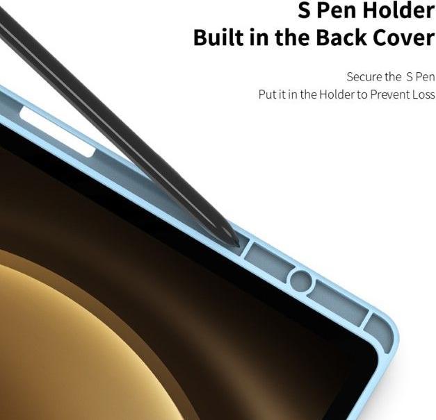 Actual product image Dux Ducis Toby Series Bookcover (Galaxy Tab S9 FE+)