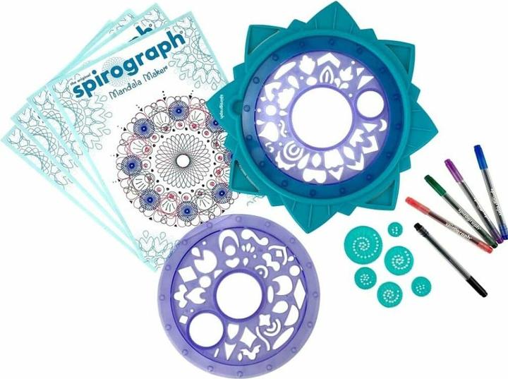 Actual product image Sheny Mandala Spirograph, SP201, One Size, Multicolour