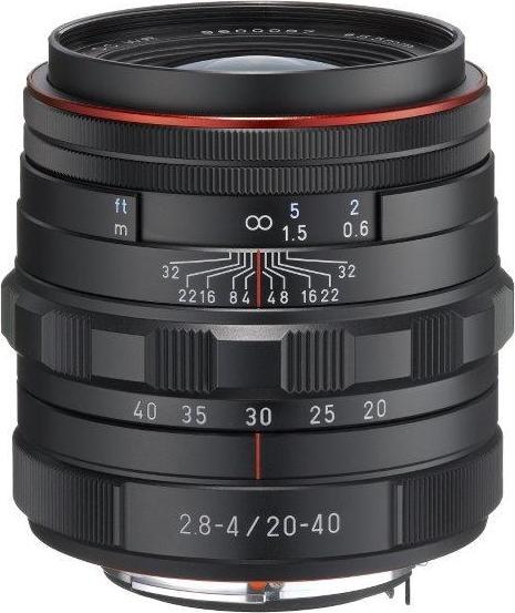 Actual product image Pentax HD DA 20-40mm /2.8-4 ED bl. DC WR (Pentax K, APS-C / DX)