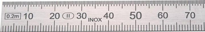 Helios Preisser Steel rule length 1500 mm stainless steel flexible graduation B = mm/1/2 mm (150 cm)