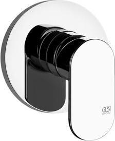 Produktbild Gessi Emporio Via Bagutta Fertigmontageset für Einhebelmischer, 1 Weg, Ausgang oben, 44310031