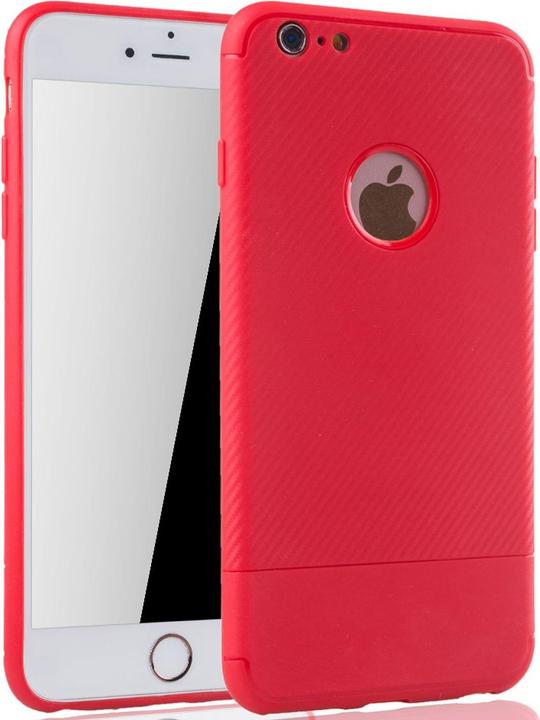 Produktbild König Design Apple iPhone 6 / 6s Plus Hülle Case Handy Cover Schutz Tasche Schutzhülle Rot (Apple iPhone 6 Plus)