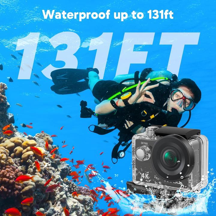 Immagine prodotto Akaso Action Cam 4K30FPS mit Fernbedienung (WiFi)