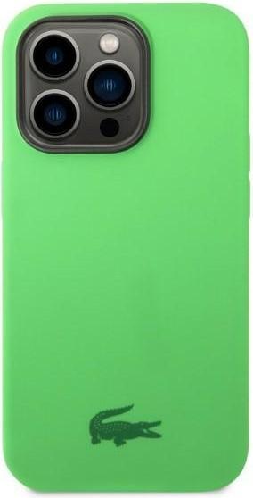 Actual product image Lacoste LCHCP14XSN iPhone 14 Pro Max 6.7" zielony/green hardcase Silicone (Apple iPhone 14 Pro Max)