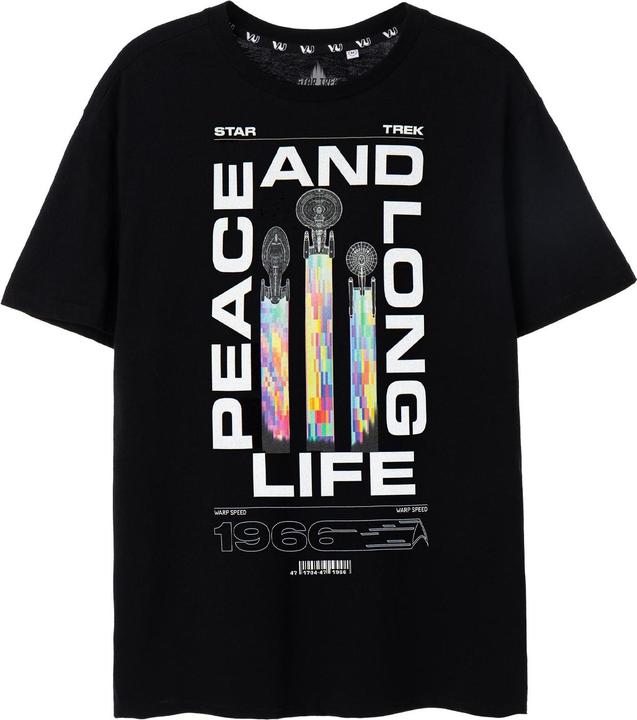Immagine prodotto Peace And Long Life Maglietta Uomo (L)