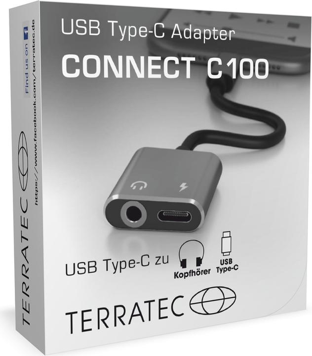 Actual product image Terratec Connect C100 (USB-C, 1 Ports)