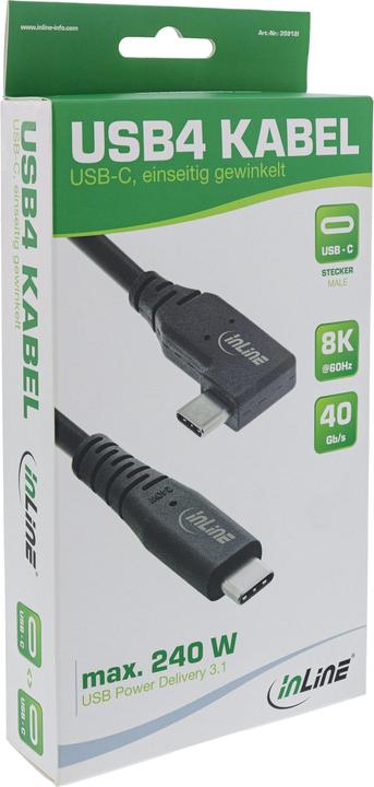Produktbild InLine USB4 Kabel (1 m, USB 4.0)