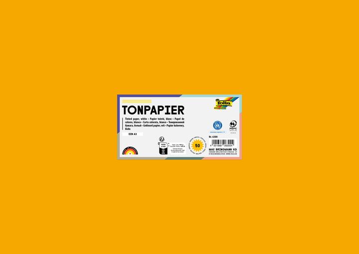 Produktbild Folia Zeichenpapier farbig Format A3 (130 g/m², 50 x)