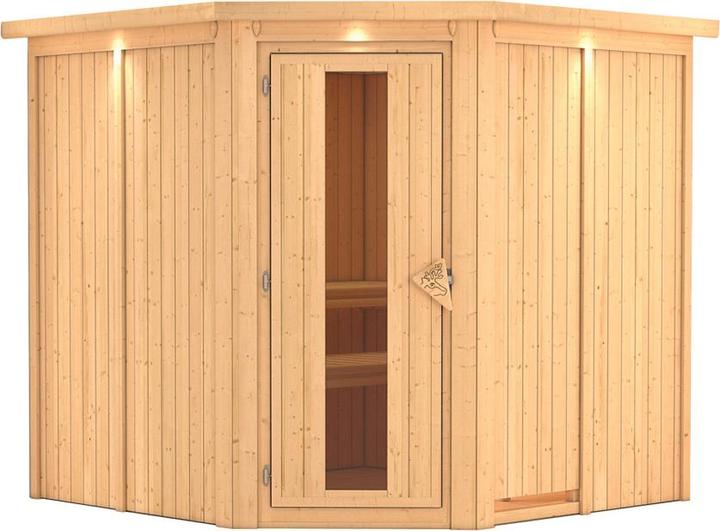 Actual product image Karibu Jarin with roof wreath (Without oven)