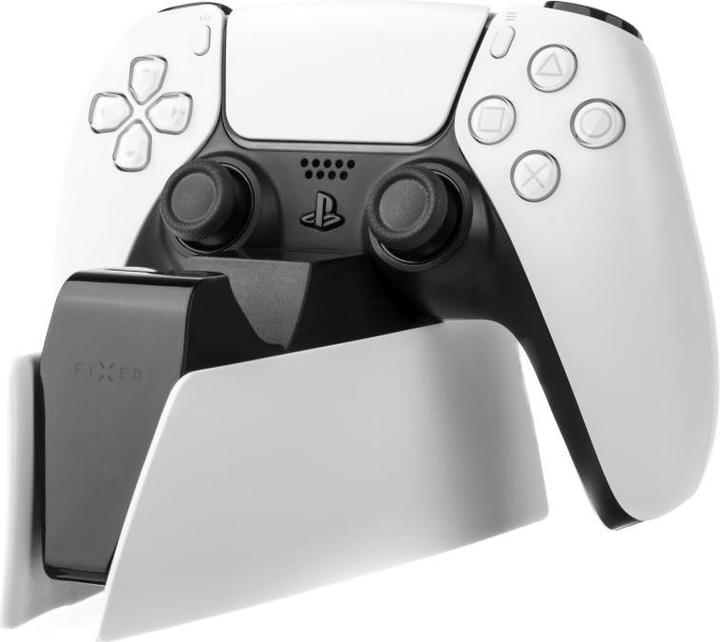 Productafbeelding Fixed Dubbele oplader voor PS5-controller, zwart en wit (PS5)