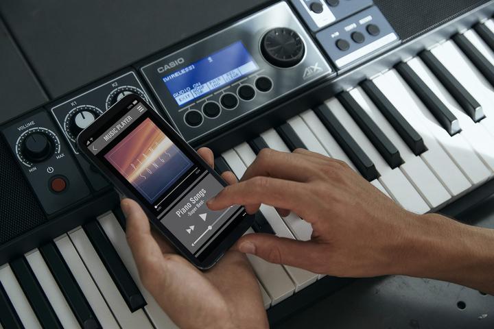 Actual product image Casio Keyboard CT-S500 (61 Keys)