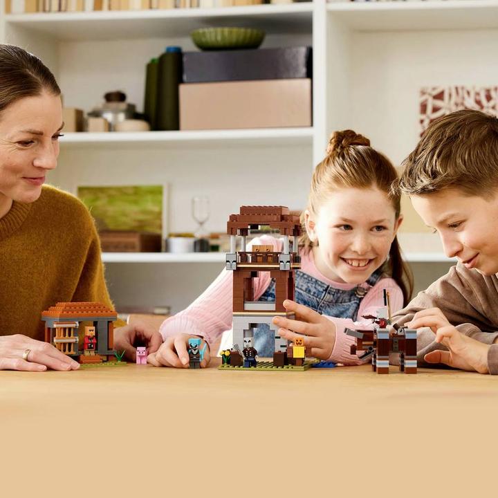 Produktbild LEGO MINECRAFT Ein Verwüster am Plünderer-Aussenposten (21278, LEGO Minecraft)