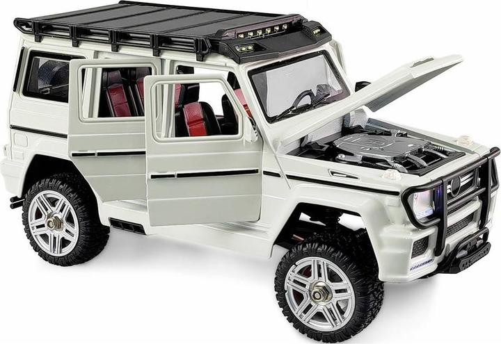 Actual product image Amewi BRX24 Metal Scale Crawler 4WD 1:24 RTR white (RTR Ready-to-Run)