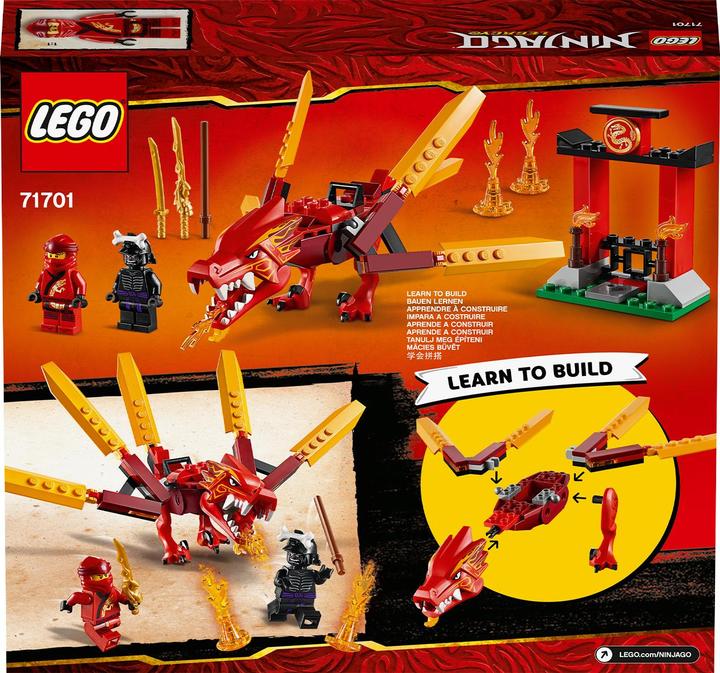 Image du produit LEGO Ninjago - Le dragon de feu de Kai (71701, LEGO Ninjago)