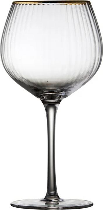 Image du produit Lyngby 65 cl - Verre - Transparent/guldkant (6.50 dl, 4 x, Verres à gin)