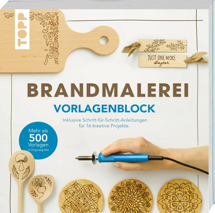 Produktbild frechverlag:Brandmalerei. Vorlagenblock (Deutsch, frechverlag, Alice Herzog, Alice Hörnecke, Lisa Schmidt, Lisa Schmidt u.a., 2025)