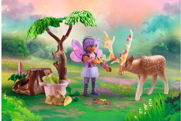 Image du produit Playmobil Des fées avec de jolis animaux de la forêt (71800, Playmobil Princess Magic)