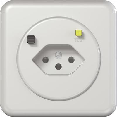 Actual product image Feller RCD socket outlet T13 standard complete