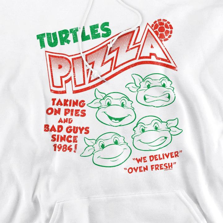 Immagine prodotto Teenage Mutant NT Turtles Pizza Felpa con Cappuccio Uomo (M)