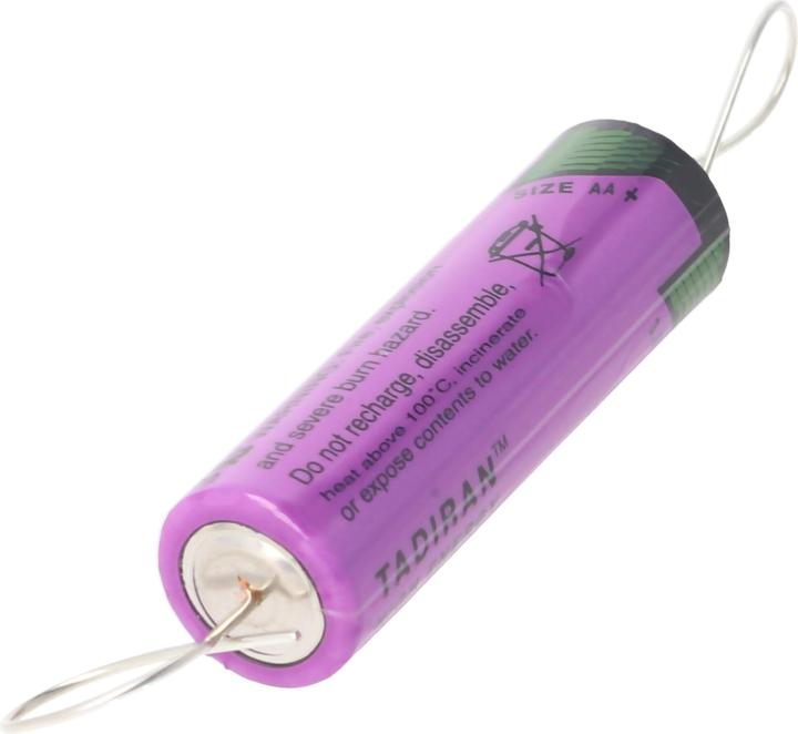 Actual product image Tadiran Batterie SL-360/P Axialer Draht (1 pcs., AA, 20 mAh)