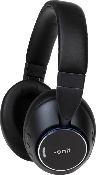 Actual product image Onit Wireless Over-Ear Headphones Premium Black (ANC, 25 h, Wireless)