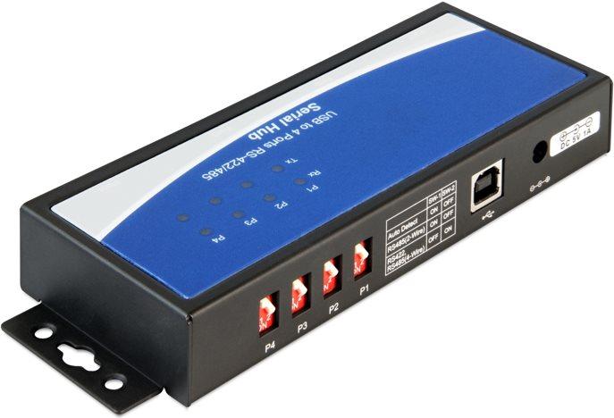 Produktbild Delock Adapter USB2.0 to 4 x serial RS-422/485 (0.17 m, USB 2.0)