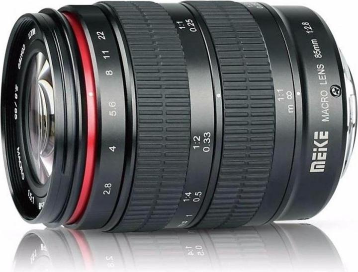 Meike 85 mm 2.8 Macro Lens Nikon Z (Nikon Z, APS-C / DX, Vollformat)