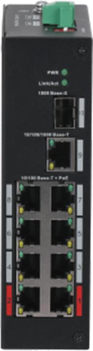 Produktbild Dahua INDUSTRIE-SCHALTER PFS3110-8ET-96-V2 (9 Ports)