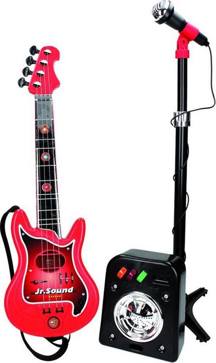 Reig Kindergitarre Mikrofon Rot