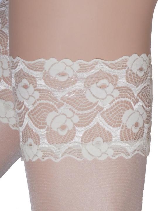Immagine prodotto Levee Satin Sheers 20 Calze autoreggenti, colore 128 champagner, taglia 48-50 (20 DEN, 48 - 50)