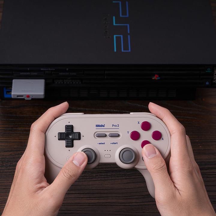 Immagine prodotto 8bitdo Ricevitore retrò PS1/PS2 (PS2, Playstation Classic, PC)
