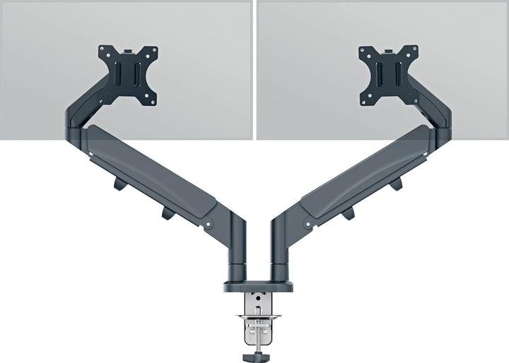 Leitz Ergo Platzsparender Dual Monitorarm (Tisch, 32")