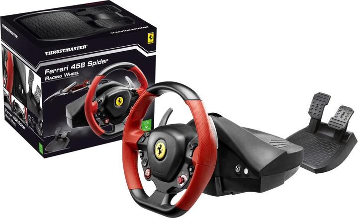 Actual product image Thrustmaster Ferrari 458 Spider Racing Wheel (Xbox One X, Xbox Series X, Xbox One S, Xbox Series S)