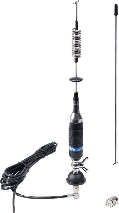Immagine prodotto PNI Pacchetto radio CB Escort HP 8000L ASQ + antenna CB S75 con cavo e staffa fissa