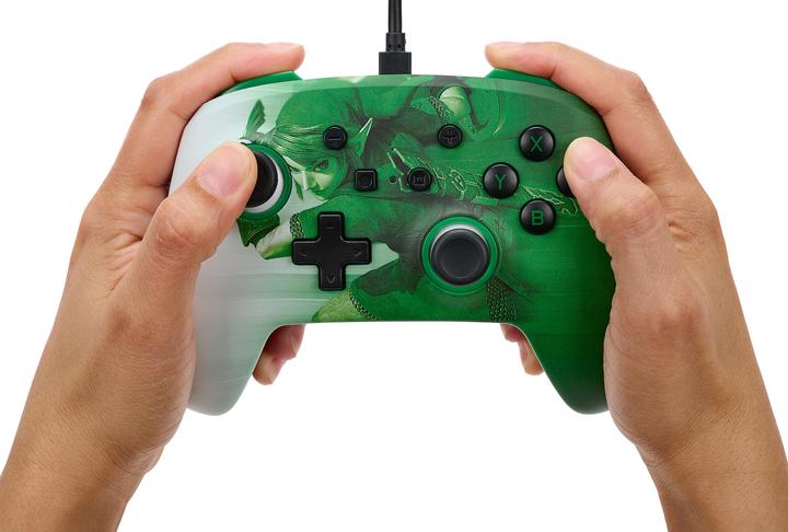 Actual product image PowerA Improved wired controller for Nintendo Switch - Heroic Link (Switch)