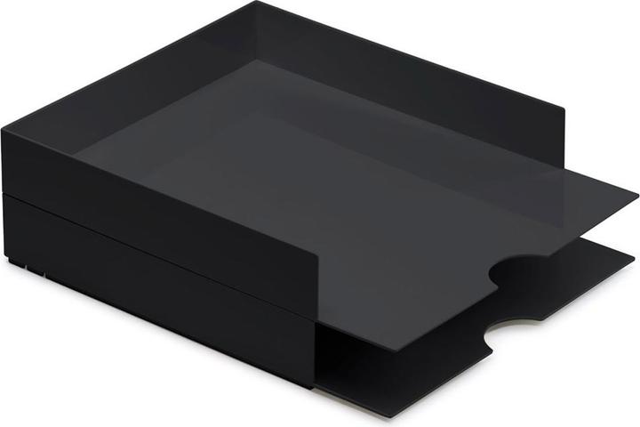 Produktbild Moxom Schreibtischschubladen-Set Modular Briefablage, 320x260x60mm, 2-tl., schwarz