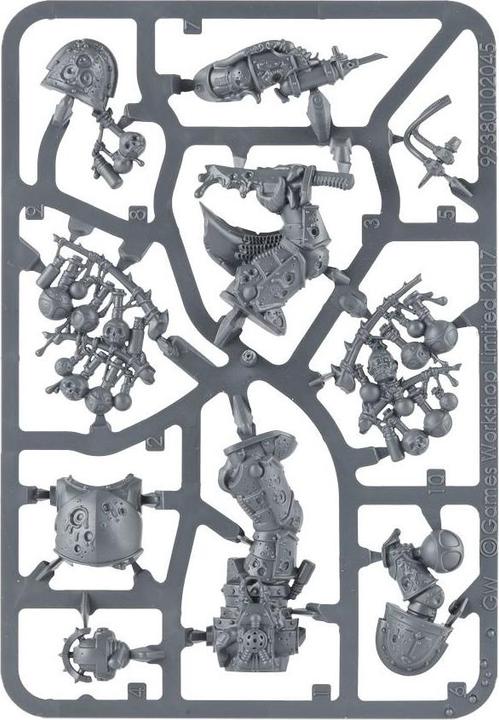Actual product image Games Workshop Warhammer 40,000 - Death Guard Combat Patrol (Plastic)
