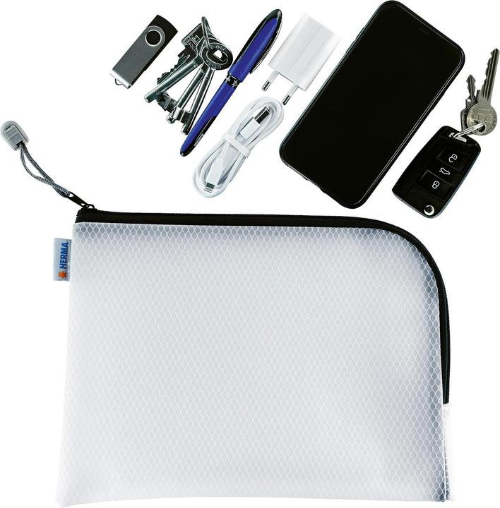 Actual product image HERMA A5 zip pocket