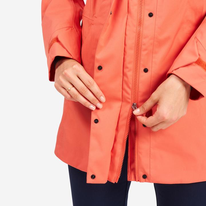 Image du produit Tribord Ciré long et imperméable Femme - Sailing 500 brique (S)
