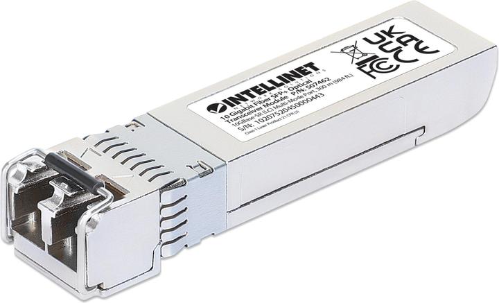 Immagine prodotto Intellinet Ricetrasmettitore SFP+ Mini-GBIC da 10 gigabit per porta multimodale in fibra ottica 10GBase-SR LC
