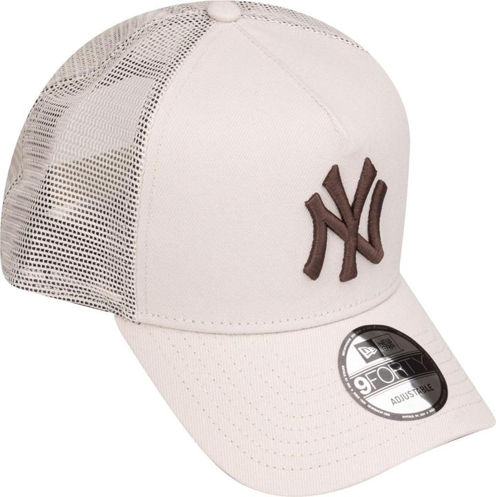Produktbild New Era A-Frame Mesh Trucker Cap - New York Yankees Stone