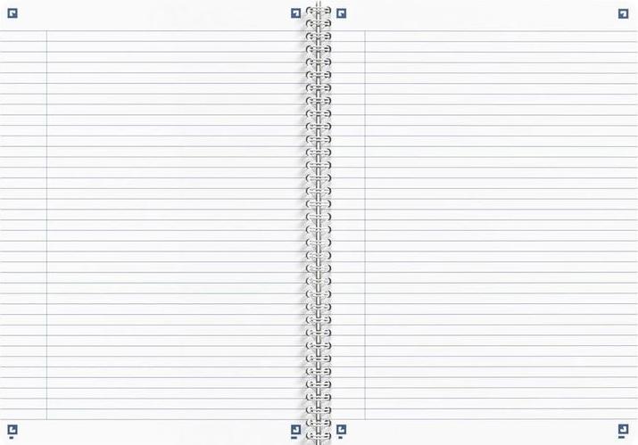 Produktbild Oxford Touareg Spiralheft A4 liniert (A4, Liniert, Weicher Einband)