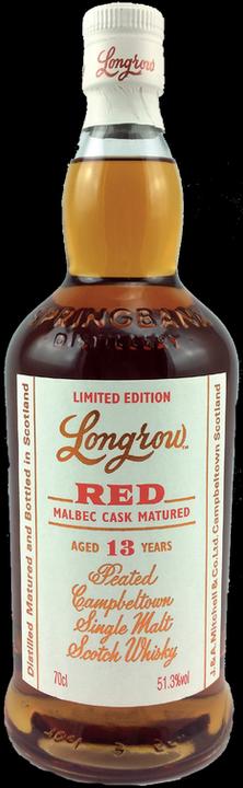 Produktbild Longrow 13 Jahre Red Malbec (Scotch Whisky, 1 x 70 cl)