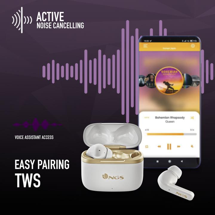 Actual product image NGS Artica trophy white (5 h, Wireless)